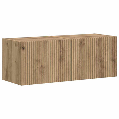 TV Wall Cabinet 2 pcs Artisian Oak 39 x 31 x 29.5 cm