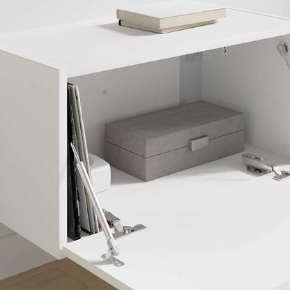 TV Wall Cabinet White 60 x 31 x 29.5 cm Engineered Wood