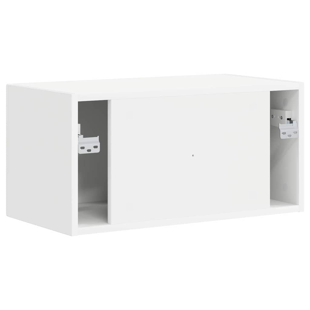 TV Wall Cabinet White 60 x 31 x 29.5 cm Engineered Wood