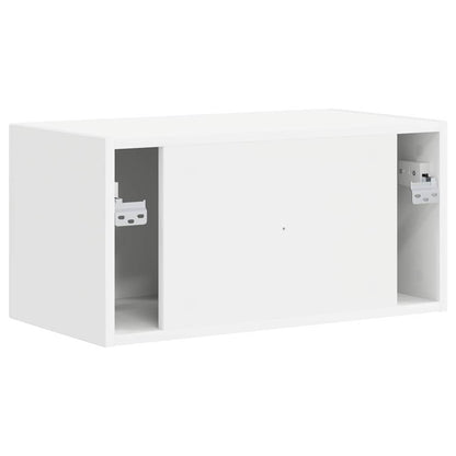 TV Wall Cabinet White 60 x 31 x 29.5 cm Engineered Wood