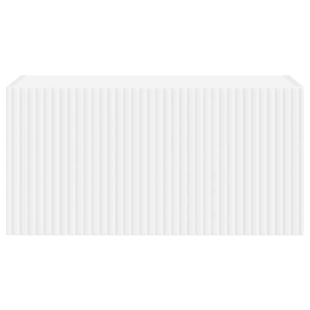 TV Wall Cabinet White 60 x 31 x 29.5 cm Engineered Wood
