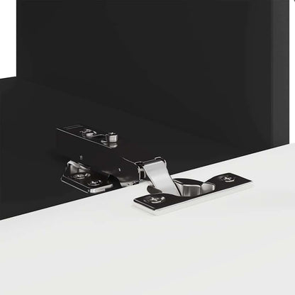 TV Wall Cabinet 2 pcs Black 60 x 31 x 29.5 cm Engineered Wood