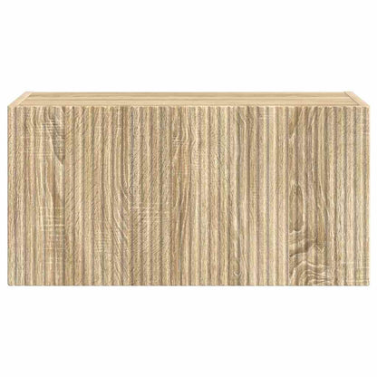 TV Wall Cabinet Sonoma 60 x 31 x 29.5 cm Engineered Wood