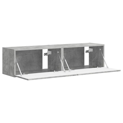 TV Wall Cabinet Wall-mounted 2 pcs Concerte 60 x 31 x 29.5 cm
