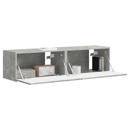 TV Wall Cabinet Wall-mounted 2 pcs Concerte 60 x 31 x 29.5 cm