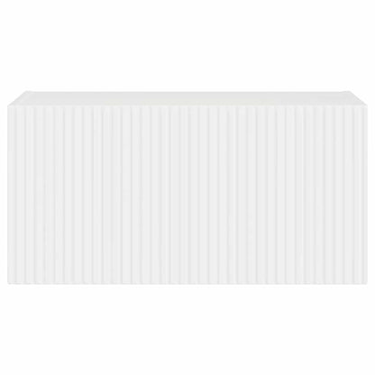 TV Wall Cabinet Gloss White 60 x 31 x 29.5 cm Engineered Wood