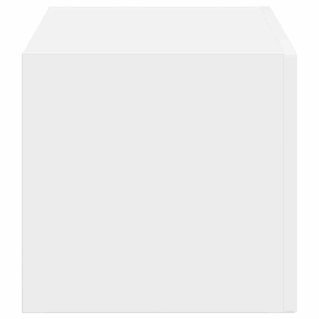 TV Wall Cabinet Gloss White 60 x 31 x 29.5 cm Engineered Wood