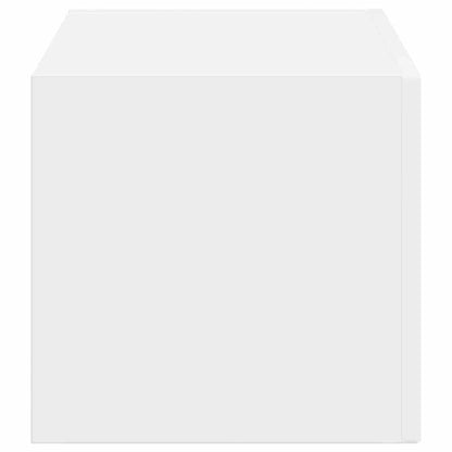 TV Wall Cabinet Gloss White 60 x 31 x 29.5 cm Engineered Wood