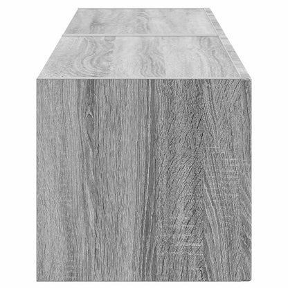 TV Wall Cabinet 2 pcs Grey Sonoma 60 x 31 x 29.5 cm