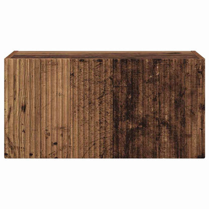 TV Wall Cabinet Old Wood 60 x 31 x 29.5 cm Engineered Wood