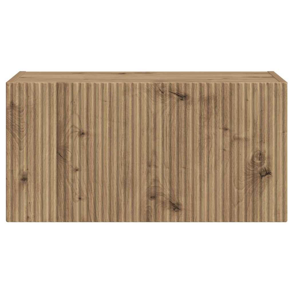 TV Wall Cabinet Artisian Oak 60 x 31 x 29.5 cm Engineered Wood