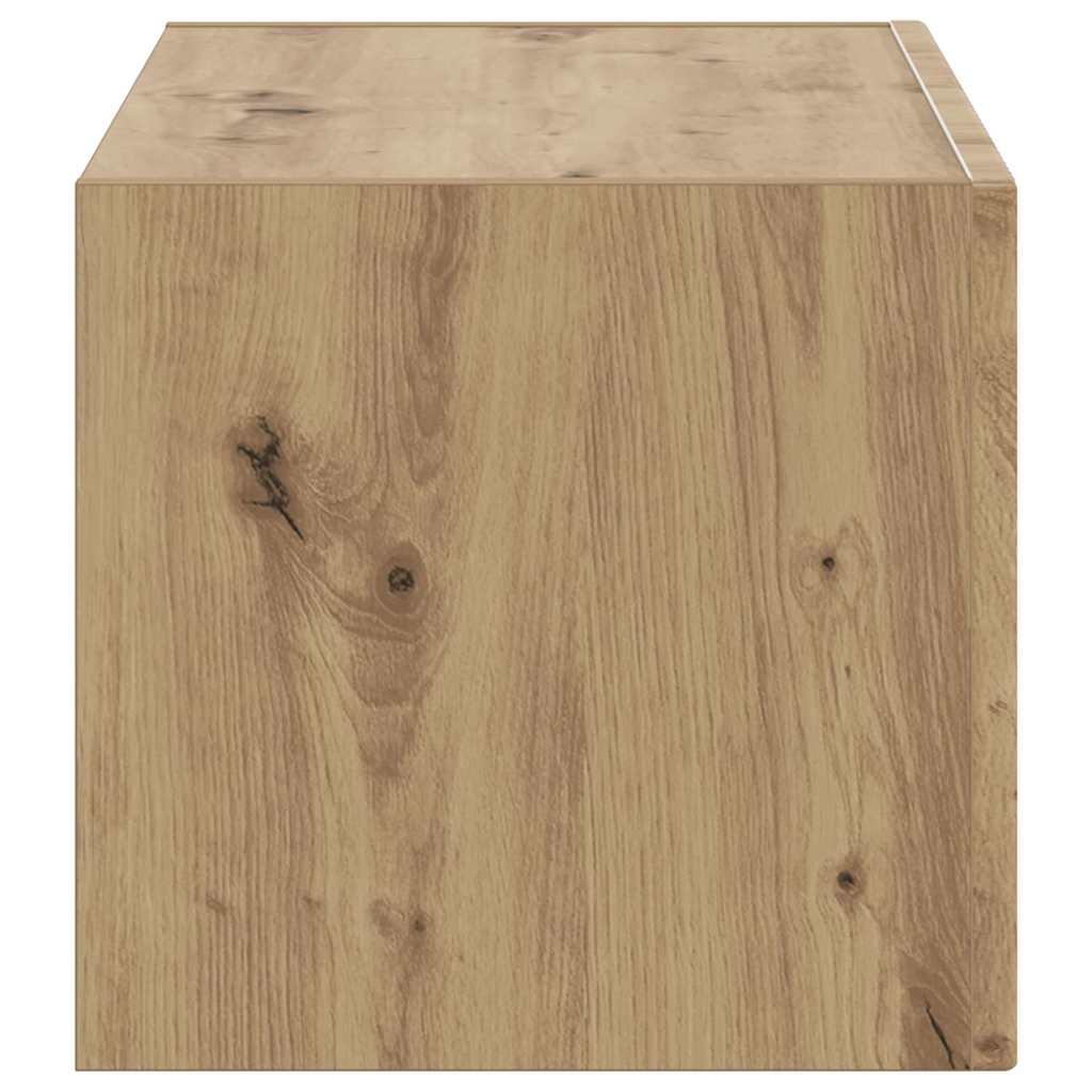 TV Wall Cabinet Artisian Oak 60 x 31 x 29.5 cm Engineered Wood