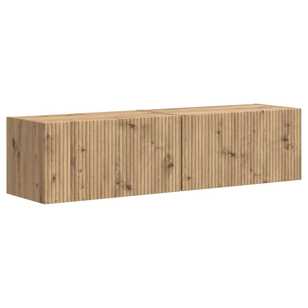 TV Wall Cabinet 2 pcs Artisian Oak 60 x 31 x 29.5 cm