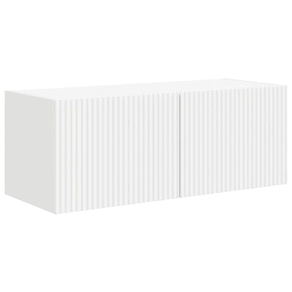 TV Wall Cabinet White 78.5 x 31 x 29.5 cm Engineered Wood