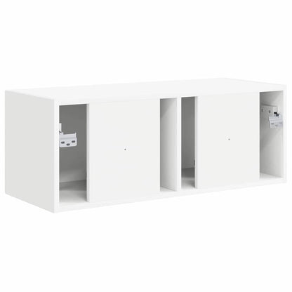 TV Wall Cabinet White 78.5 x 31 x 29.5 cm Engineered Wood