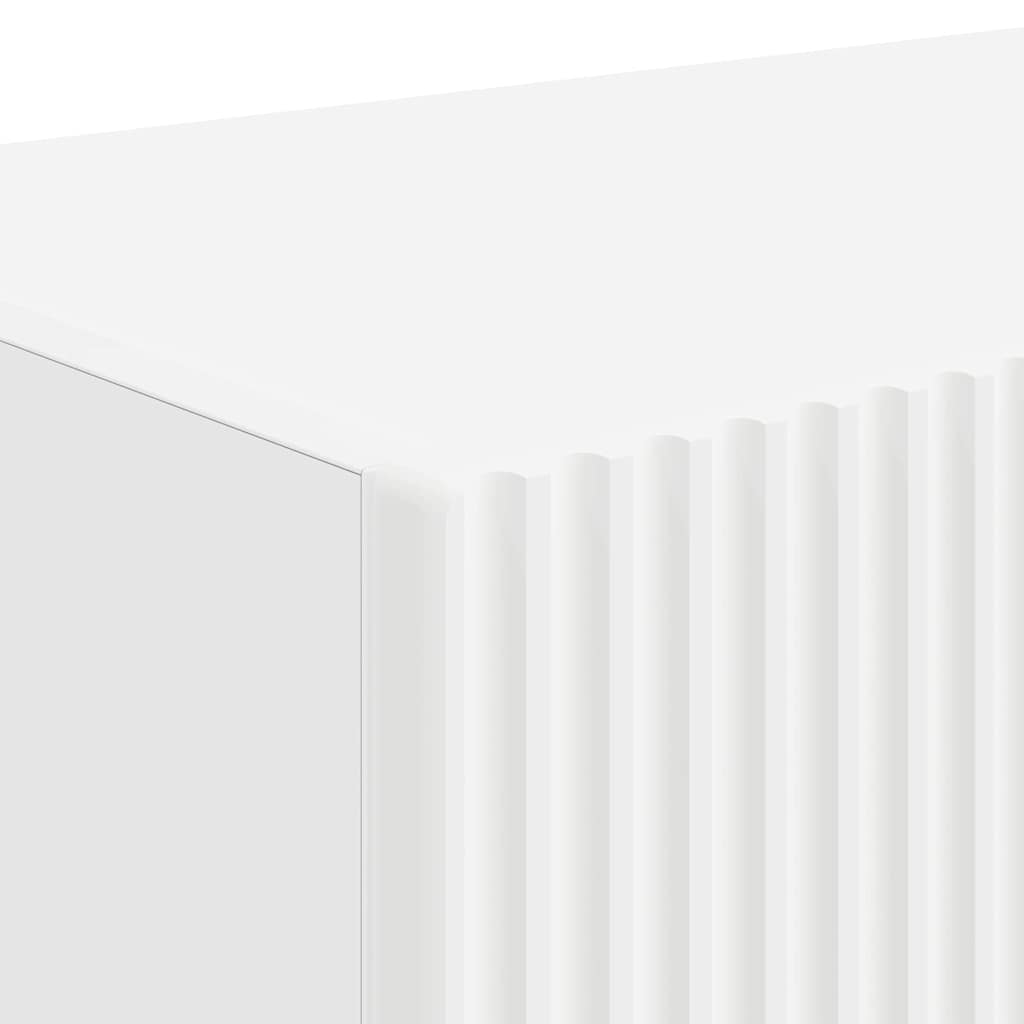 TV Wall Cabinet 2 pcs White 78.5 x 31 x 29.5 cm Engineered Wood