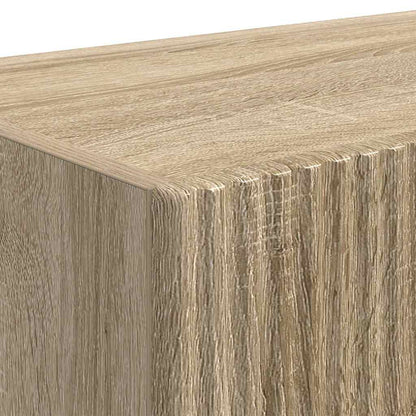 TV Wall Cabinet Sonoma 78.5 x 31 x 29.5 cm Engineered Wood