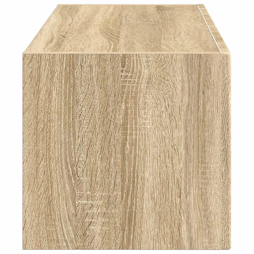 TV Wall Cabinet Sonoma 78.5 x 31 x 29.5 cm Engineered Wood