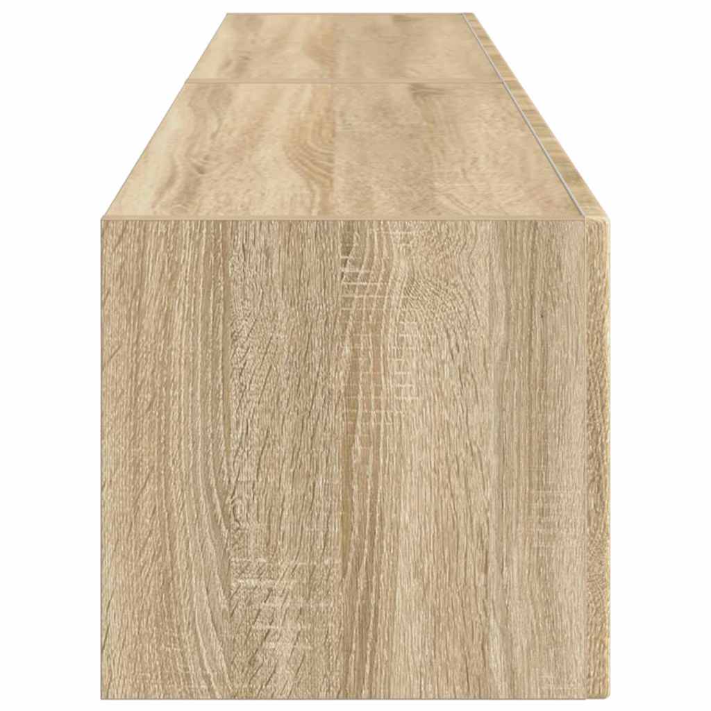 TV Wall Cabinet Wall-mounted 2 pcs Sonoma 78.5 x 31 x 29.5 cm