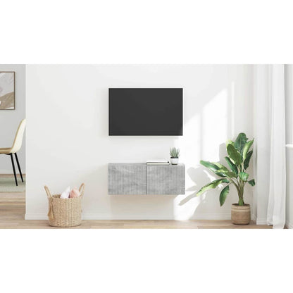 TV Wall Cabinet Concerte 78.5 x 31 x 29.5 cm Engineered Wood