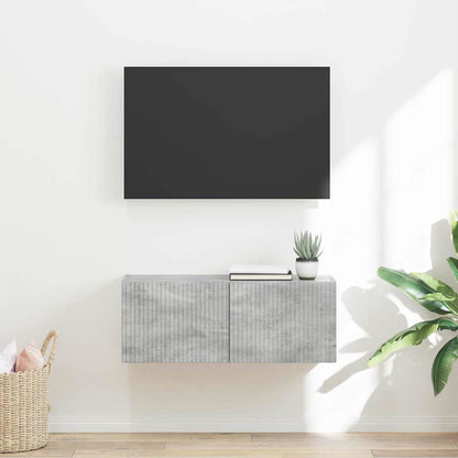 TV Wall Cabinet Concerte 78.5 x 31 x 29.5 cm Engineered Wood
