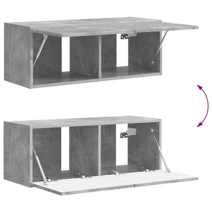 TV Wall Cabinet Concerte 78.5 x 31 x 29.5 cm Engineered Wood
