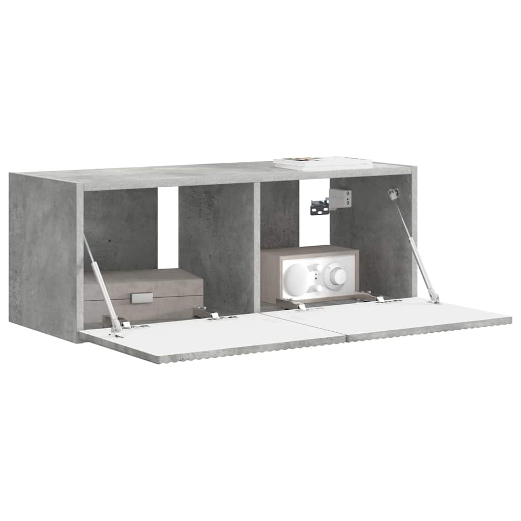 TV Wall Cabinet Concerte 78.5 x 31 x 29.5 cm Engineered Wood