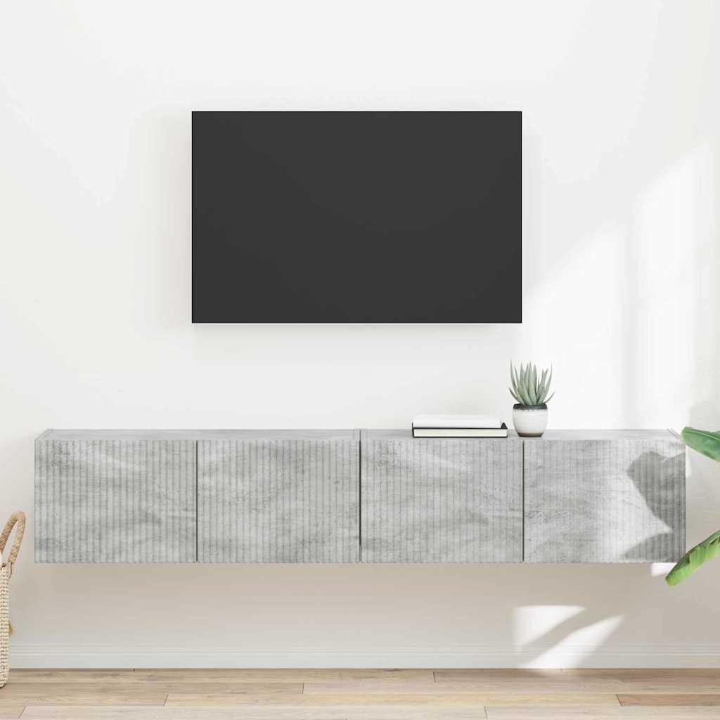 TV Wall Cabinet Wall-mounted 2 pcs Concerte 78.5 x 31 x 29.5 cm