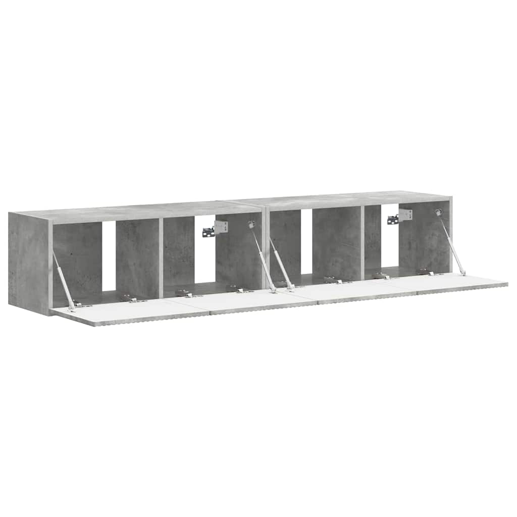 TV Wall Cabinet Wall-mounted 2 pcs Concerte 78.5 x 31 x 29.5 cm