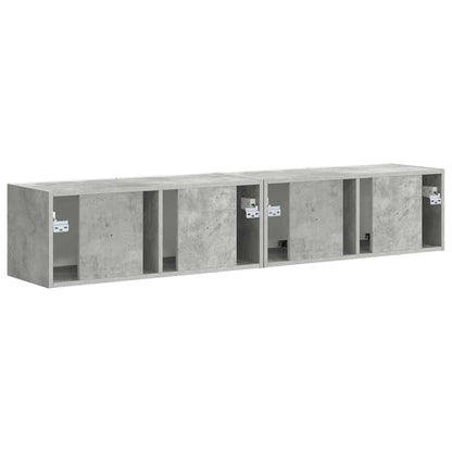 TV Wall Cabinet Wall-mounted 2 pcs Concerte 78.5 x 31 x 29.5 cm