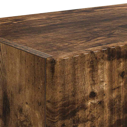TV Wall Cabinet Smoked Oak 78.5 x 31 x 29.5 cm Engineered Wood