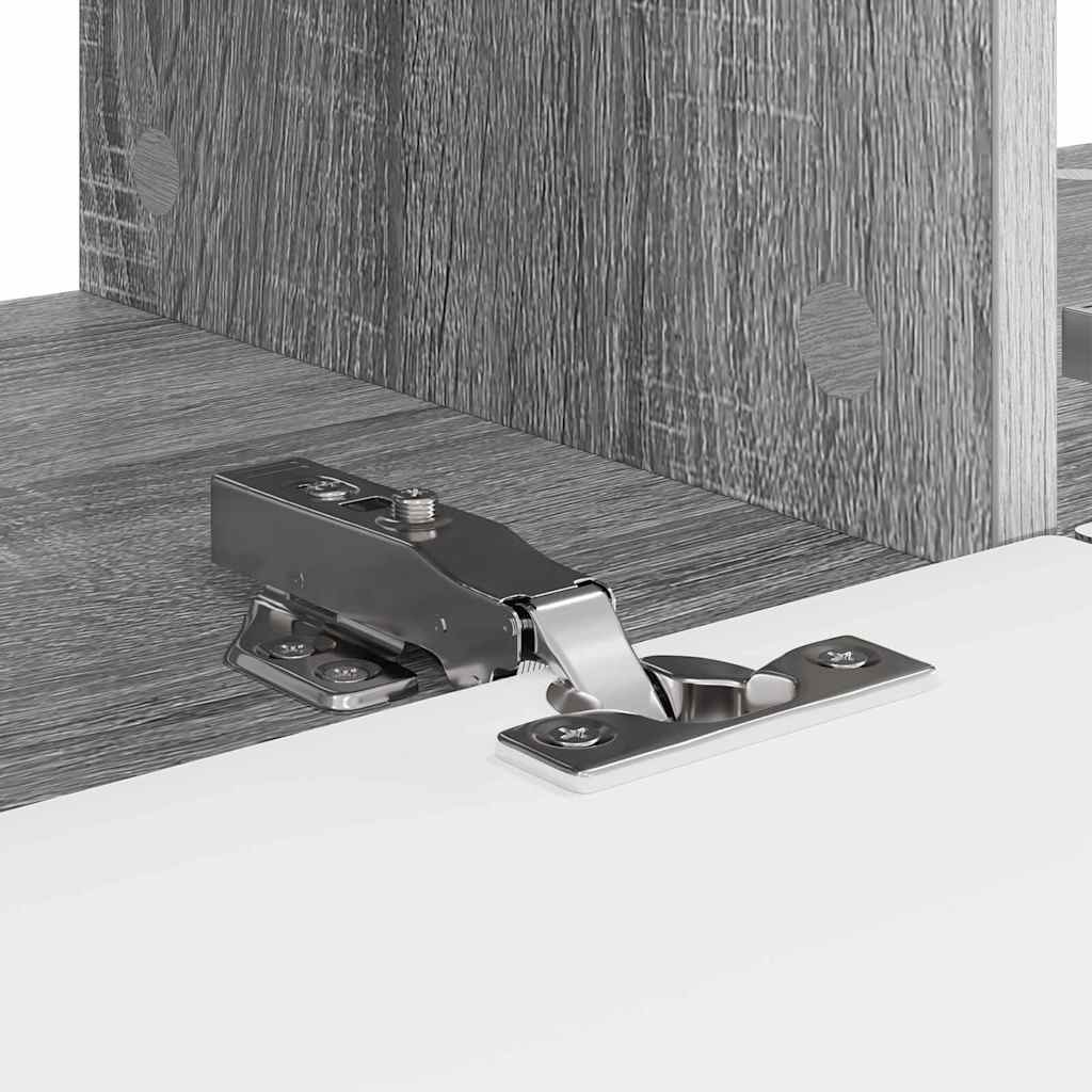 TV Wall Cabinet Grey Sonoma 78.5 x 31 x 29.5 cm Engineered Wood