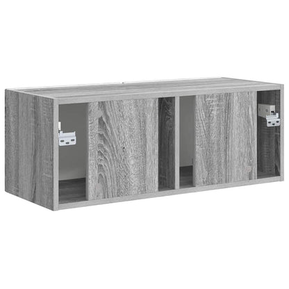 TV Wall Cabinet Grey Sonoma 78.5 x 31 x 29.5 cm Engineered Wood