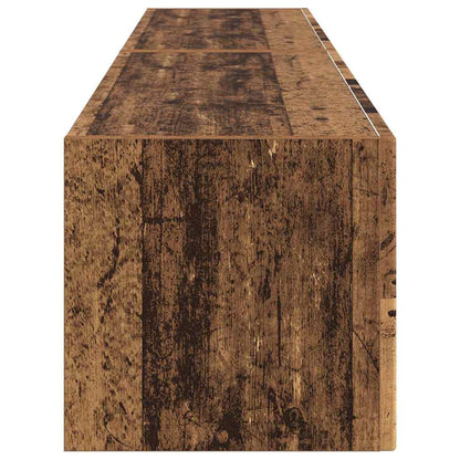 TV Wall Cabinet Wall-mounted 2 pcs Old Wood 78.5 x 31 x 29.5 cm