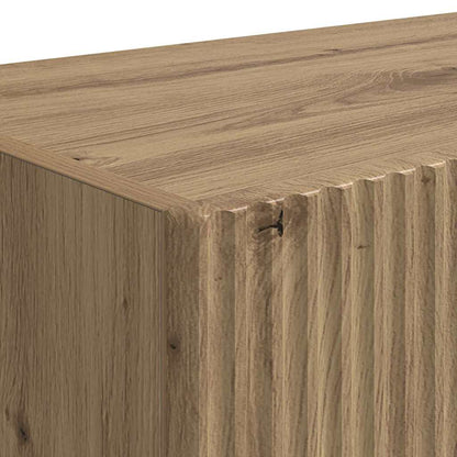 TV Wall Cabinet 2 pcs Artisian Oak 78.5 x 31 x 29.5 cm