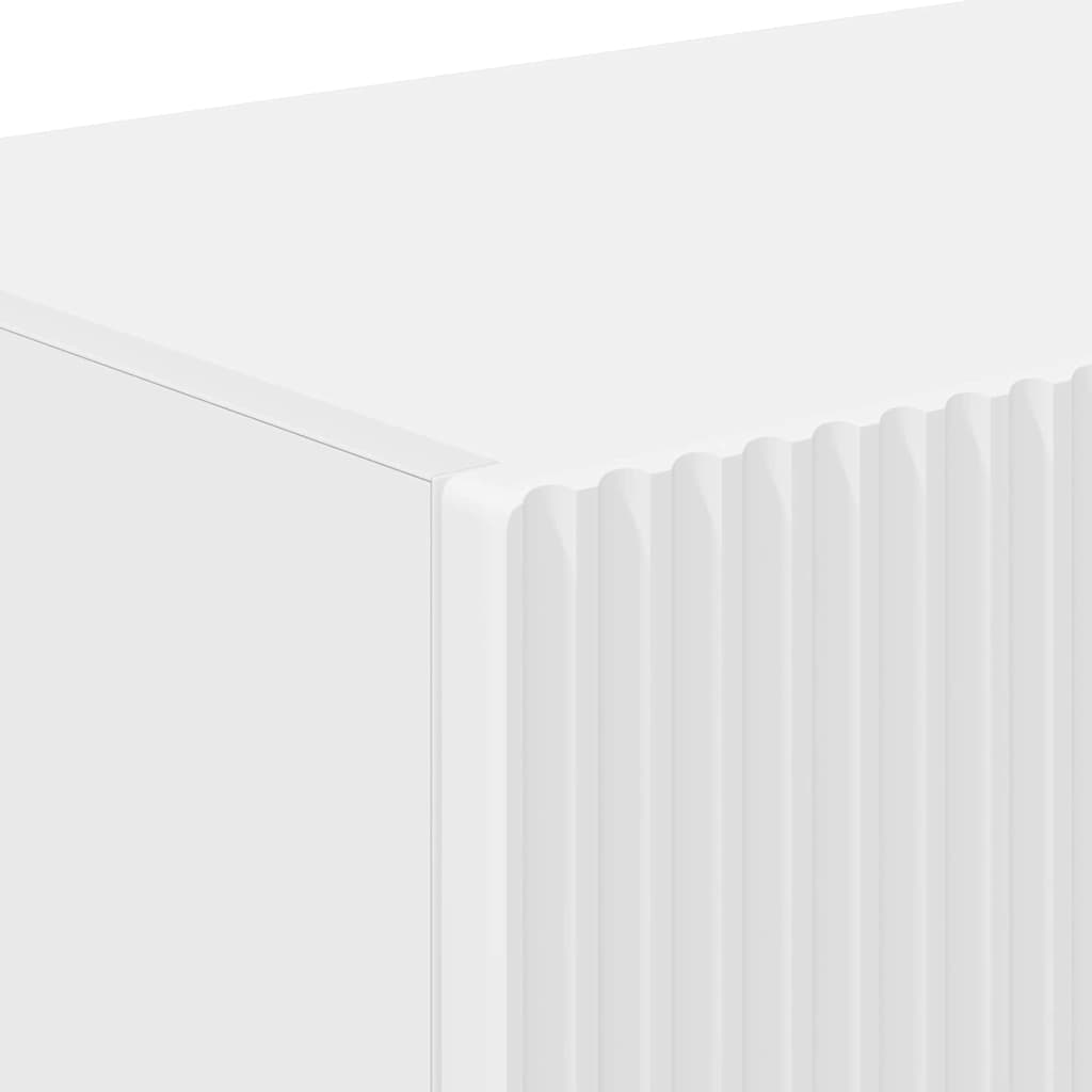 TV Wall Cabinet 98 x 31 x 29.5 cm White Engineered Wood