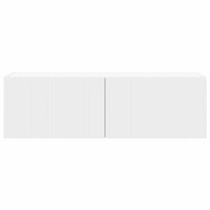 TV Wall Cabinet 98 x 31 x 29.5 cm White Engineered Wood