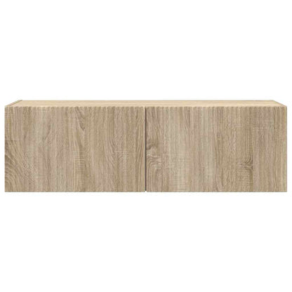 TV Wall Cabinet Sonoma 98 x 31 x 29.5 cm Engineered Wood