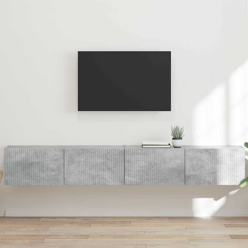 TV Wall Cabinet Wall-mounted 2 pcs Concerte 98 x 31 x 29.5 cm