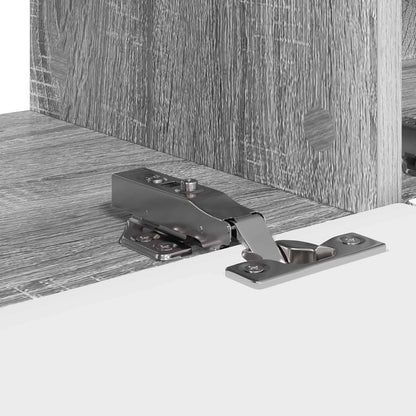 TV Wall Cabinet 2 pcs Grey Sonoma 98 x 31 x 29.5 cm