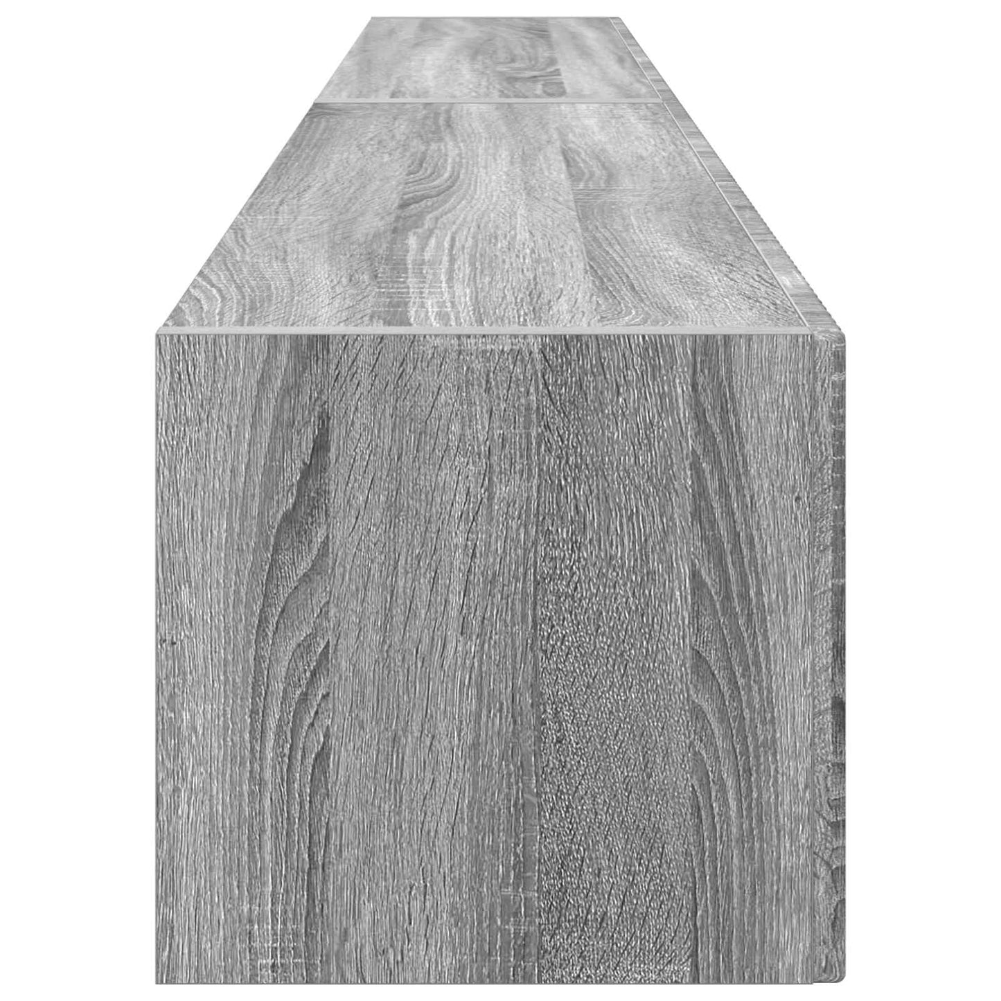 TV Wall Cabinet 2 pcs Grey Sonoma 98 x 31 x 29.5 cm
