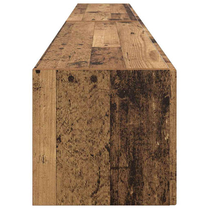 TV Wall Cabinet Wall-mounted 2 pcs Old Wood 98 x 31 x 29.5 cm
