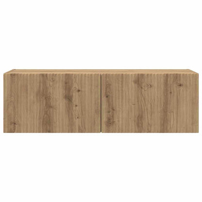 TV Wall Cabinet 98 x 31 x 29.5 cm Artisian Oak Engineered Wood