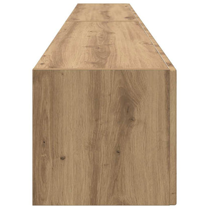 TV Wall Cabinet 2 pcs Artisian Oak Engineered Wood