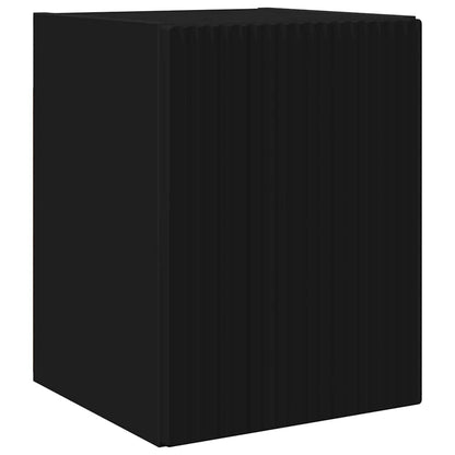 TV Wall Cabinet Black 30 x 31 x 40 cm Engineered Wood