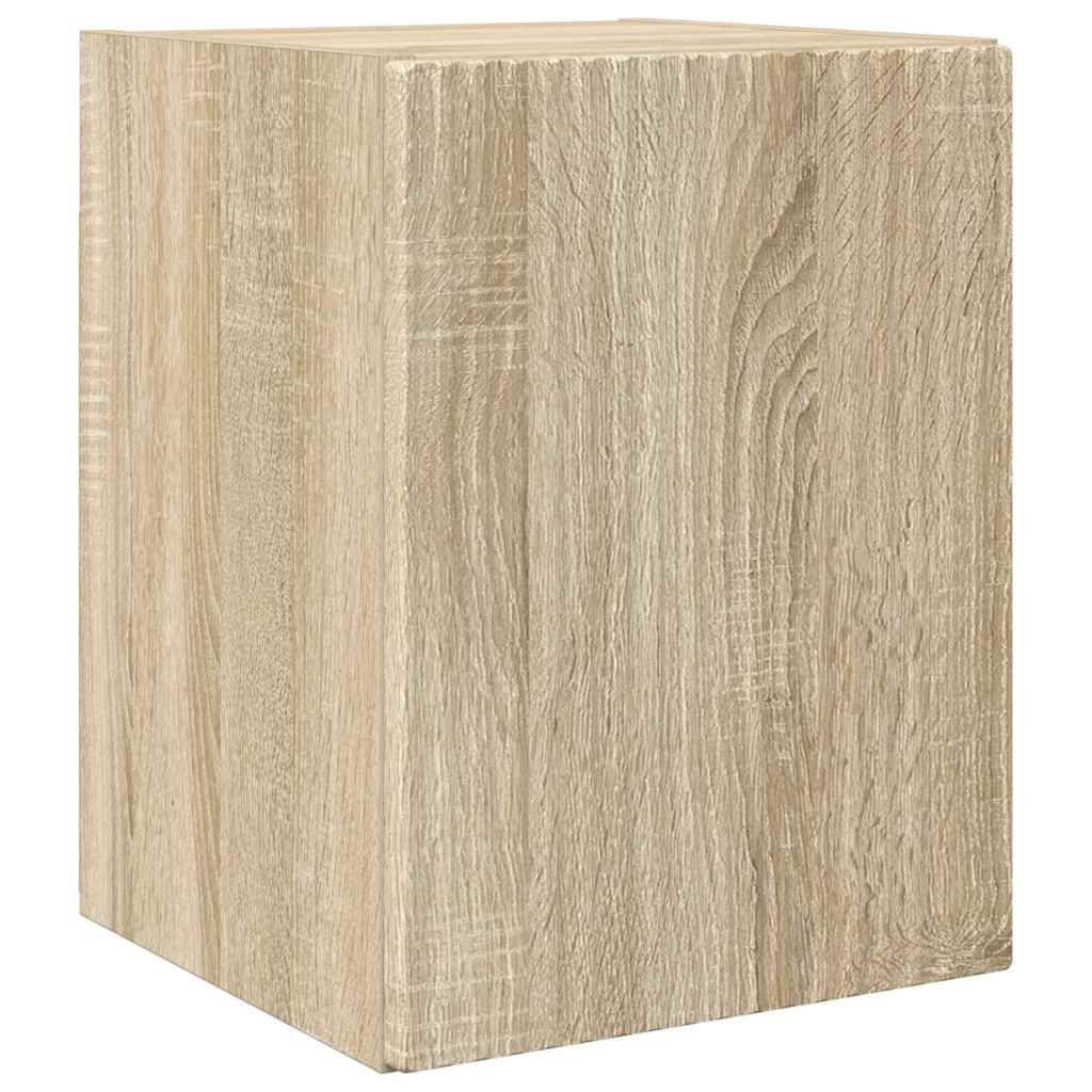 TV Wall Cabinet Sonoma 30 x 31 x 40 cm Engineered Wood