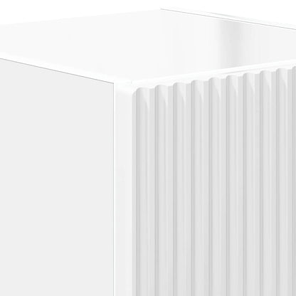 TV Wall Cabinet Gloss White 30 x 31 x 40 cm Engineered Wood