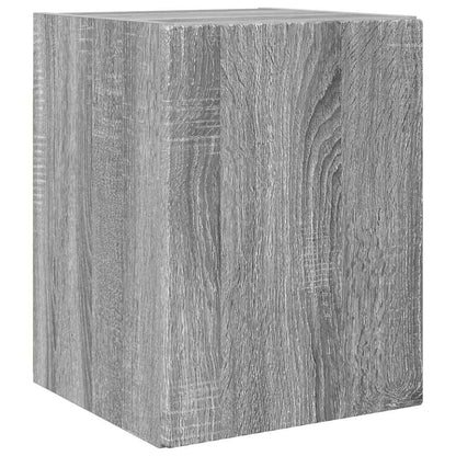 TV Wall Cabinet Grey Sonoma 30 x 31 x 40 cm Engineered Wood