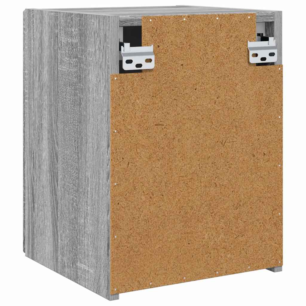 TV Wall Cabinet Grey Sonoma 30 x 31 x 40 cm Engineered Wood