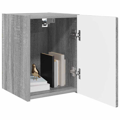TV Wall Cabinet Grey Sonoma 30 x 31 x 40 cm Engineered Wood